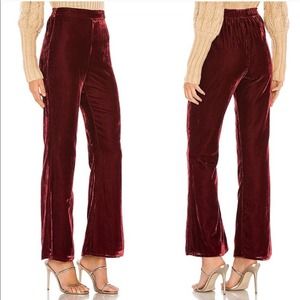 NWT Revovle Tularosa Brita Pant Wide Leg Wine